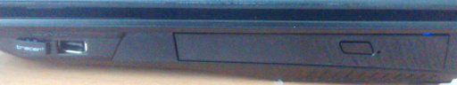 Photo of connectors on Erazer's right side.
